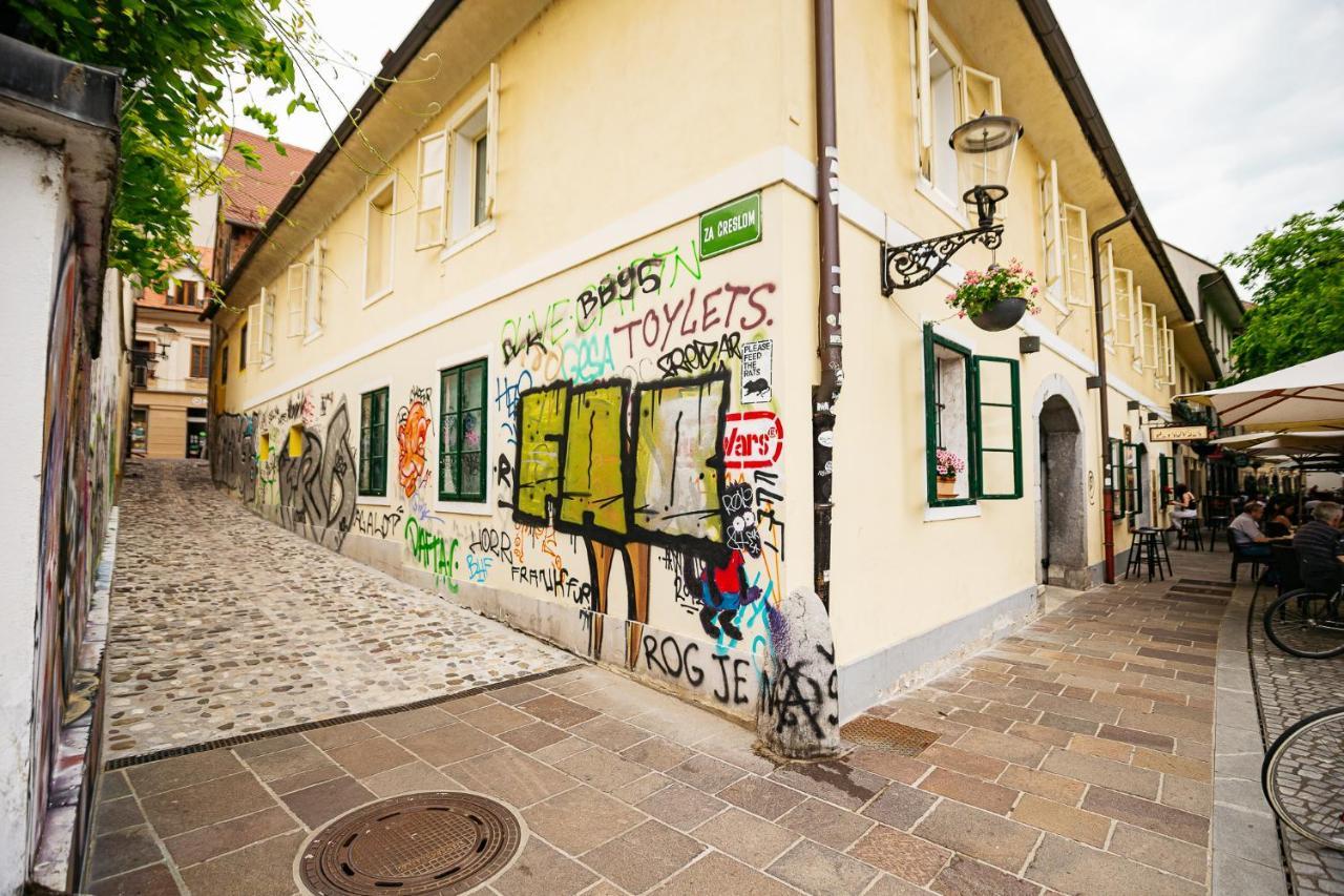 150 Steps To The Main Square Apartment Ljubljana Bagian luar foto